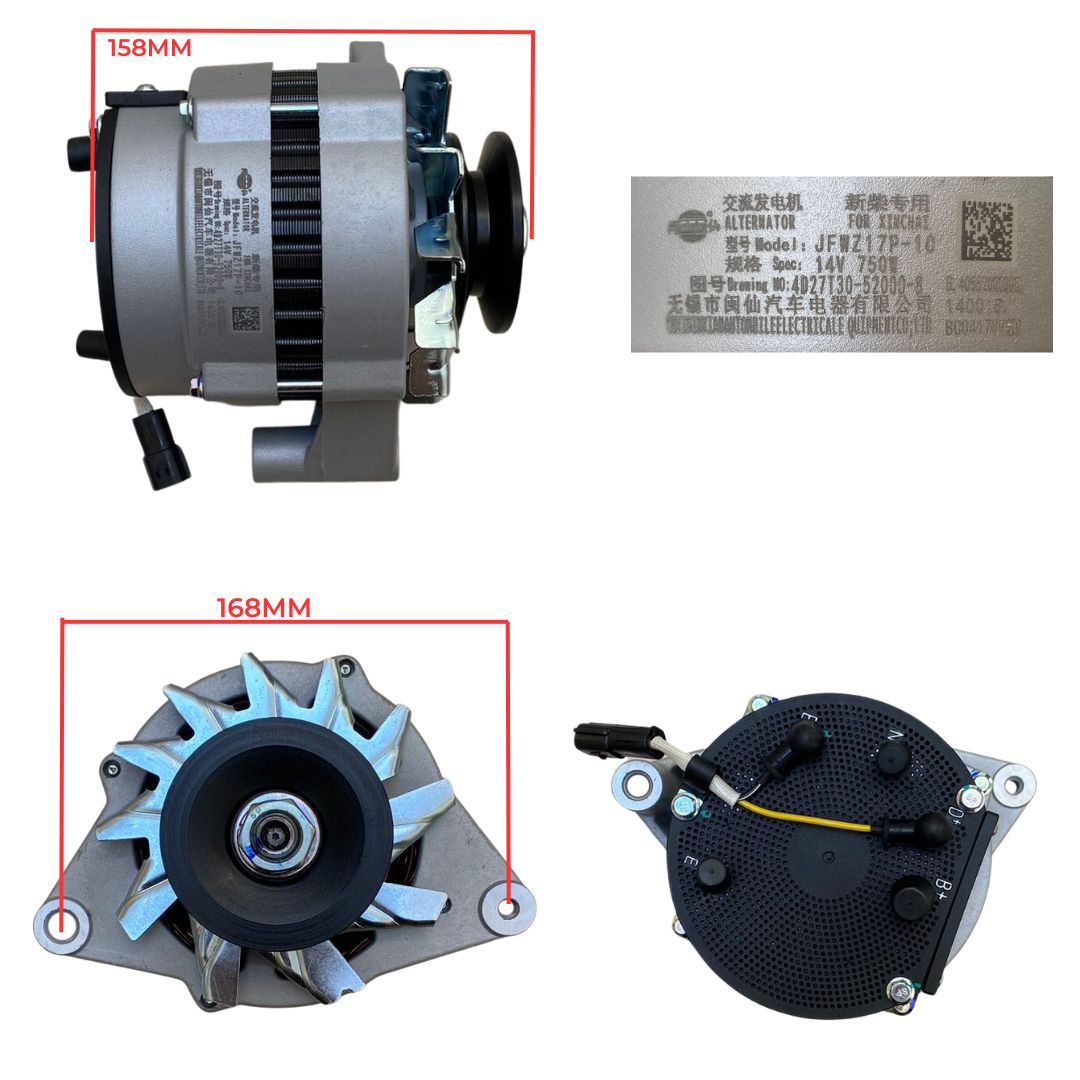 ALTERNADOR 12V 750W MOTOR  
